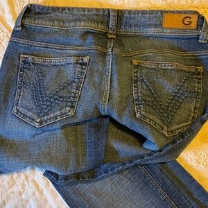 G by Guess Women's Classic Blue Boot Cut Jeans